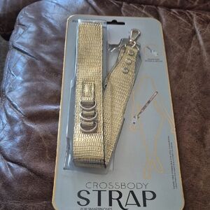 Gold Crossbody Strap for Smartphones